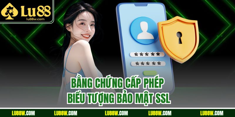 Bằng chứng cấp phép, biểu tượng bảo mật SSL